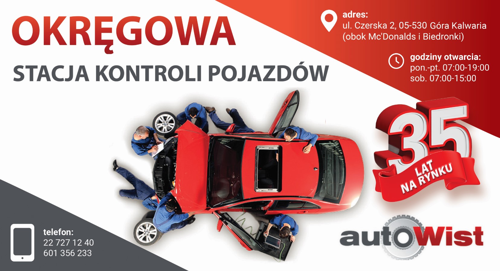 AUTO WIST Stanisława Turek - pomoc drogowa GÓRA KALWARIA pomoc drogowa GÓRA KALWARIA